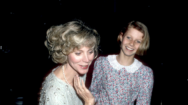 Gwyneth și mama ei, Blythe Danner.