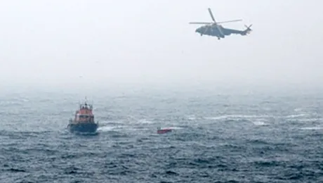 Prăbușirea unui elicopter în Marea Nordului, soldată cu patru morți