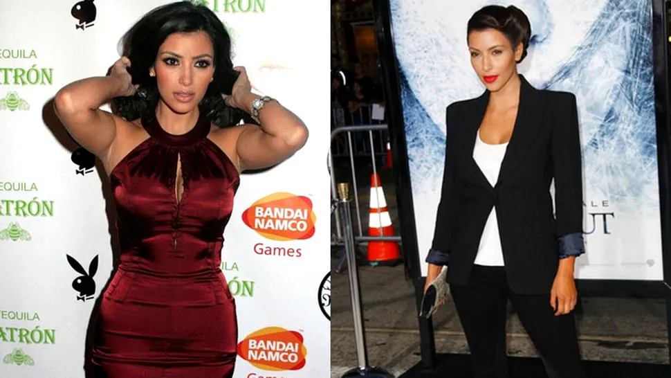 Cum si-a recapatat silueta Kim Kardashian (Poze)
