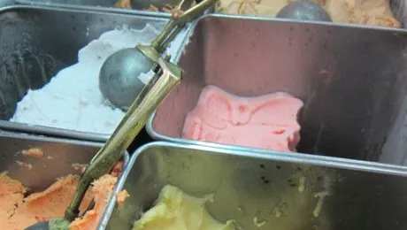 Înghețată homemade din picioare de porc și brânză tofu