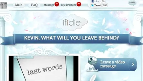 Cum sa iti actualizezi statusul la Facebook, dupa ce mori