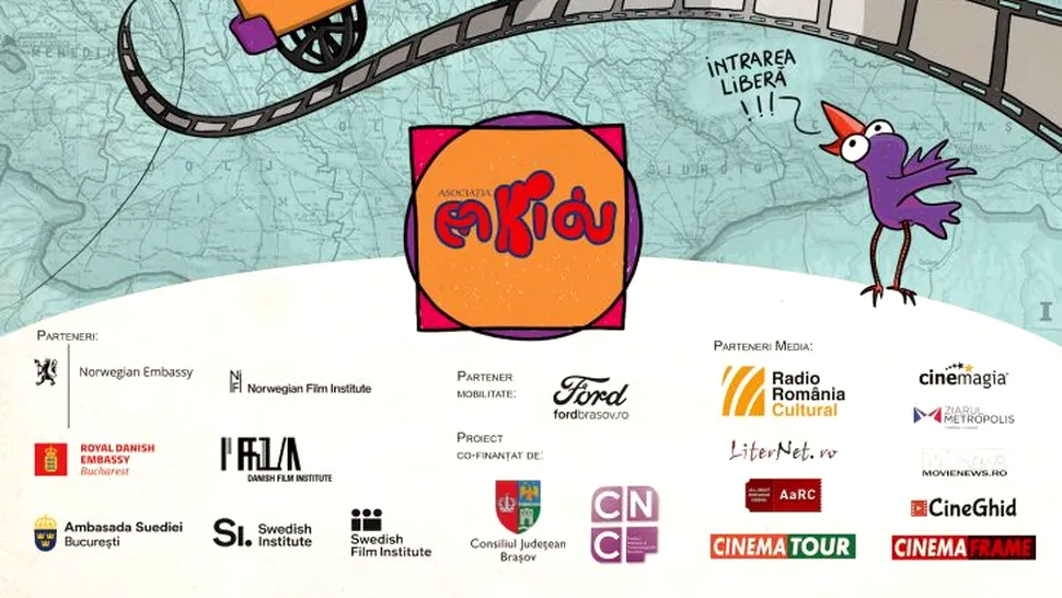A 13-a ediție Cinema Tour Kids are loc până pe 22 octombrie în Brașov