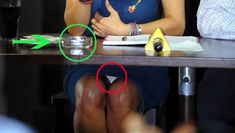 Mihaela Radulescu lupta cu scrumiera impotriva fumatului!