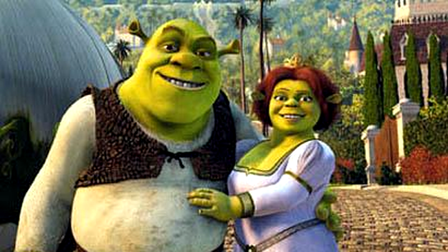 shrek si fiona