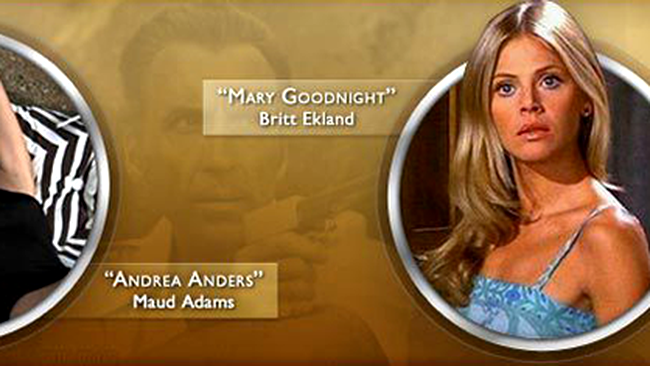 The Man with the Golden Gun (1974). Maud Adams, Britt Ekland