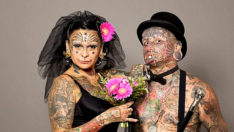 Cuplul cu cele mai multe tatuaje