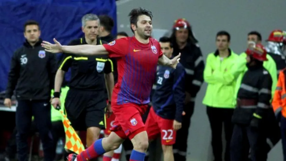 Steaua a câștigat derby-ul cu Dinamo și mai speră la titlu