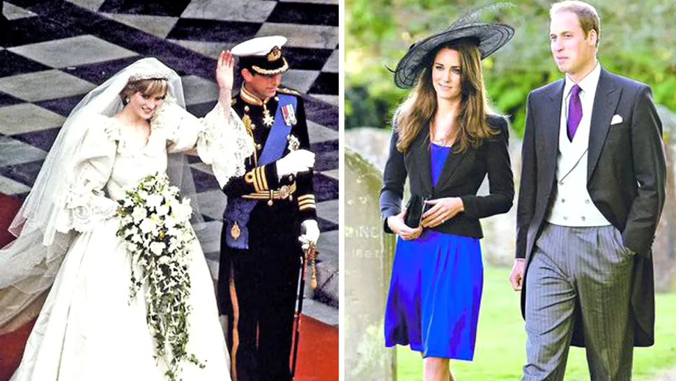 Kate Middleton, obligata sa poarte rochia de mireasa a printesei Diana (Poze)