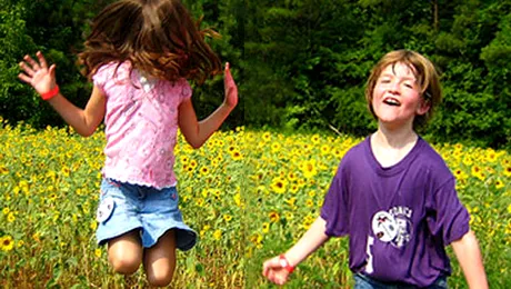 „A venit vacanta, cu trenul din Franta!”