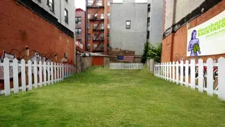 Cat costa sa inchiriezi o curte, la New York