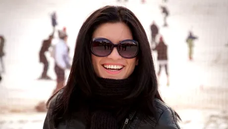 Ellie White, accident pe pârtia de schi din Vatra Dornei