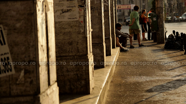 Inainte de furtuna: Bucurestenii credeau ca va fi o ploaie obisnuita, de vara