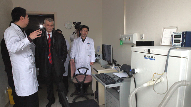 In China, Sorin Oprescu a vizitat si spitalul Universitar "Chao-Yang"