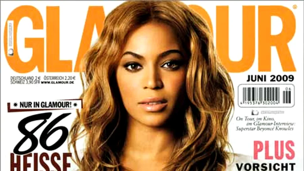 Beyonce, pur si simplu frumoasa pentru revista Glamour! (poze)