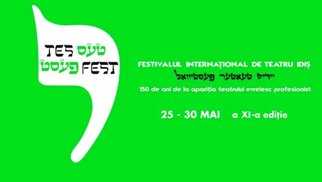 TES FEST 2026. Festivalul Internațional de Teatru Idiș revine la București cu ediția a XI-a