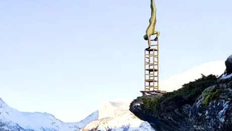 Eskil Ronningsbakken, un „nebun de legat” care face echilibristica de invidiat! (Poze)