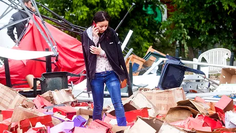Bilanțul furtunii de ieri