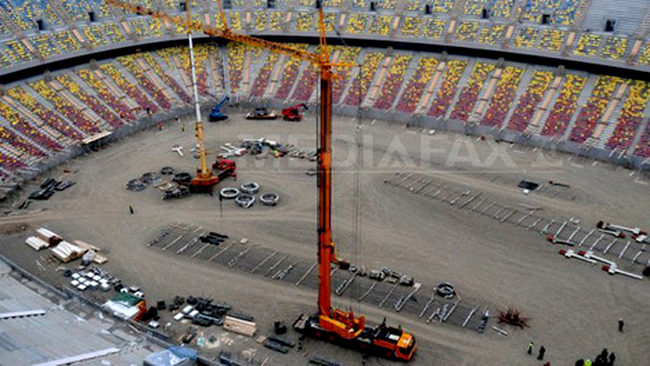 Noul Stadion National, aproape finalizat (Poze)
