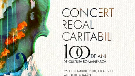 Concert Regal, un eveniment caritabil cu istorie, pe scena Ateneului Român,