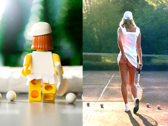 Fotografii celebre recreate din... Lego