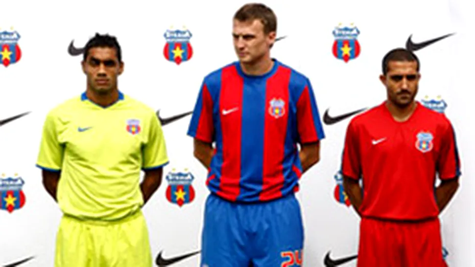 Steaua si-a prezentat echipamentul pentru sezonul 2009-2010
