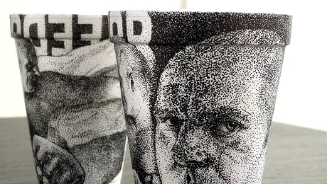 Picturi inedite pe cești de cafea (Poze)