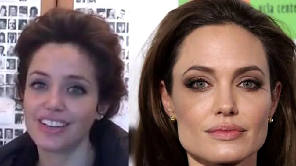 Angelina Jolie are o copie fidela! (foto si video)