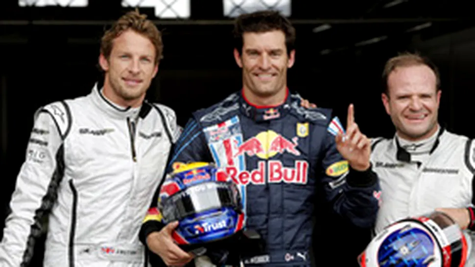 Mark Webber va pleca din pole-position in Marele Premiu al Germaniei
