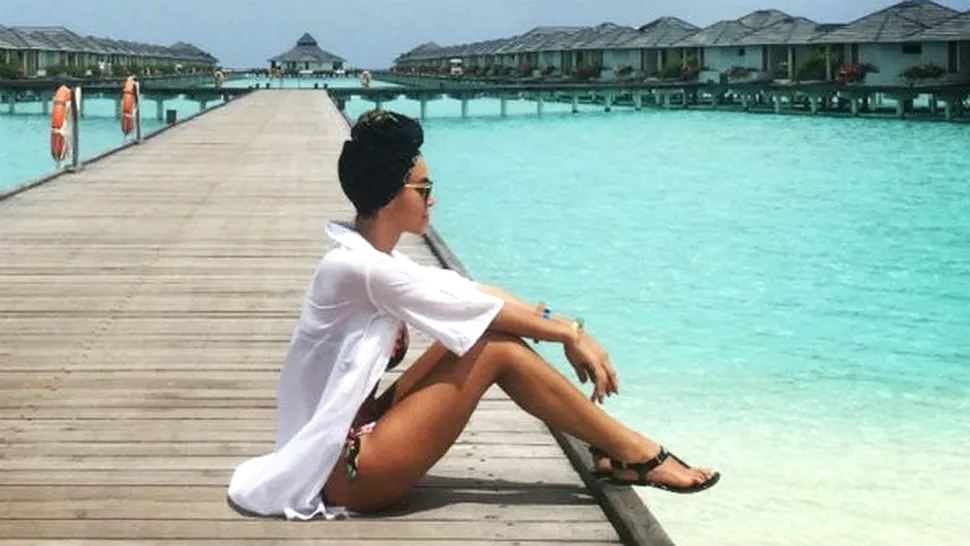Adelina Pestriţu, şedinţă foto în Maldive: „Aici am întâlnit Raiul pe pământ