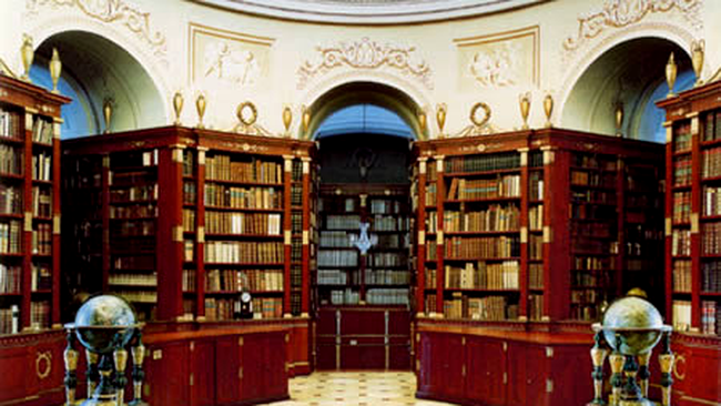 Wiblingen Monastary Library, Ulm, Germany 