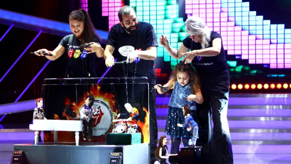 Trupa „The Rolling Stones” vine la „Next Star”, alături de o fetiţă-păpuşar - FOTO