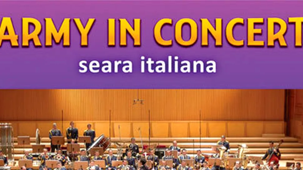 Army in concert - Seară italiană