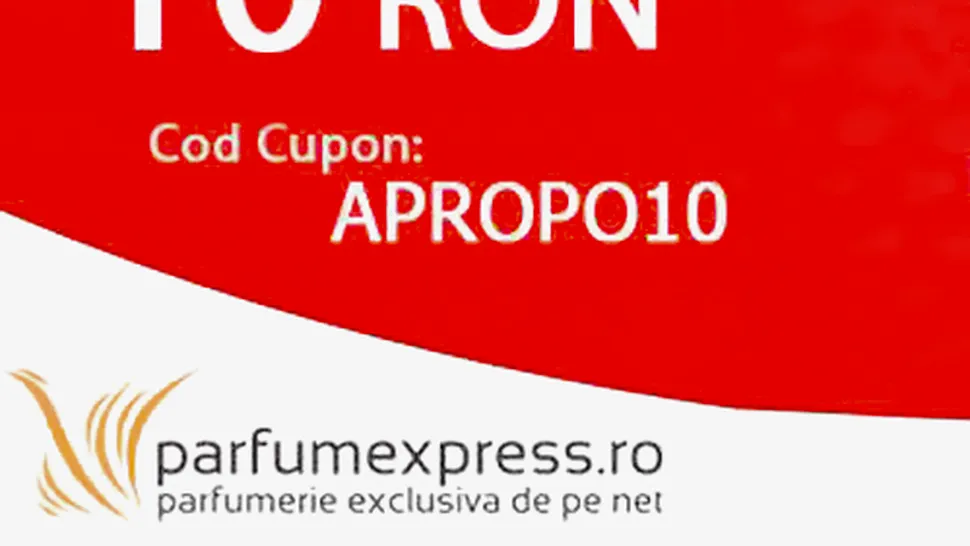 (P) Reduceri pentru userii Apropo.ro, la parfumexpress.ro