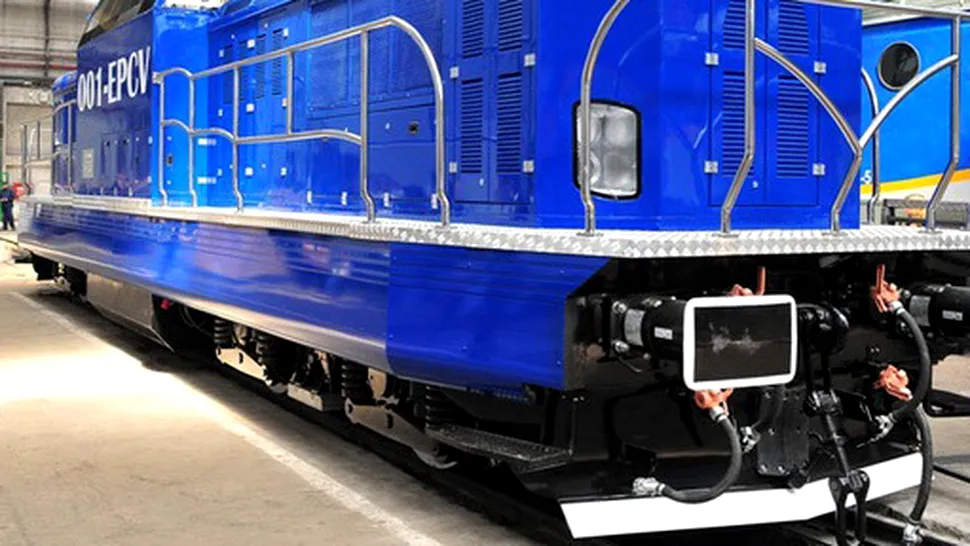Cum arată noua locomotivă produsă la Craiova