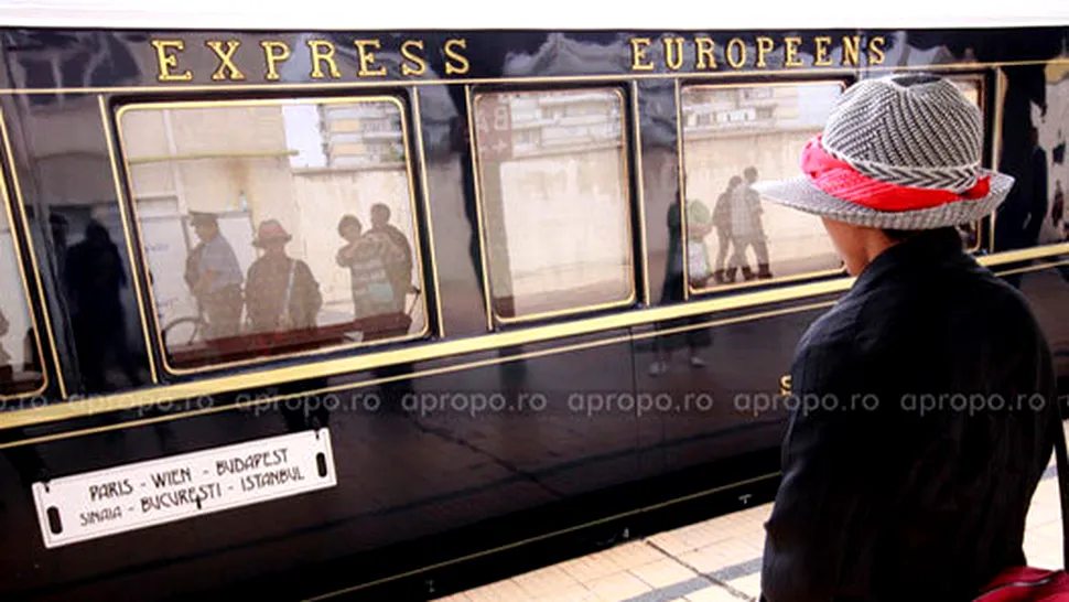 Orient Express a ajuns, astazi, la Sighisoara! (video)