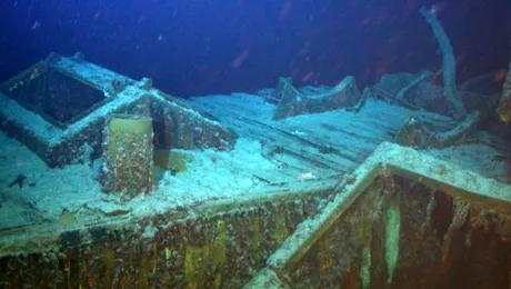 200 de tone de argint, descoperite pe fundul Atlanticului
