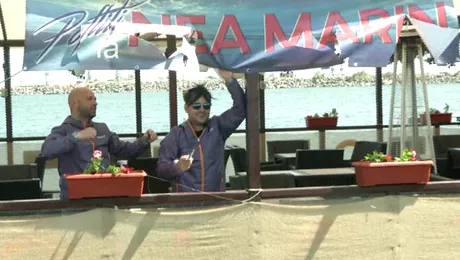 Liviu şi Andrei îi vandalizeazã firma lui Nea Mãrin