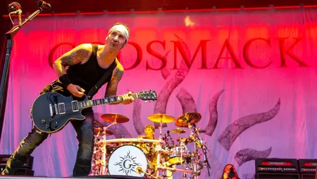 Trupa Godsmack, în concert la București în 2022