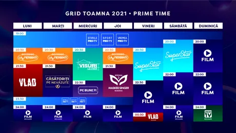 „SuperStar România”, „Căsătoriți pe nevăzute” – Pro TV și-a anunțat grila de toamnă