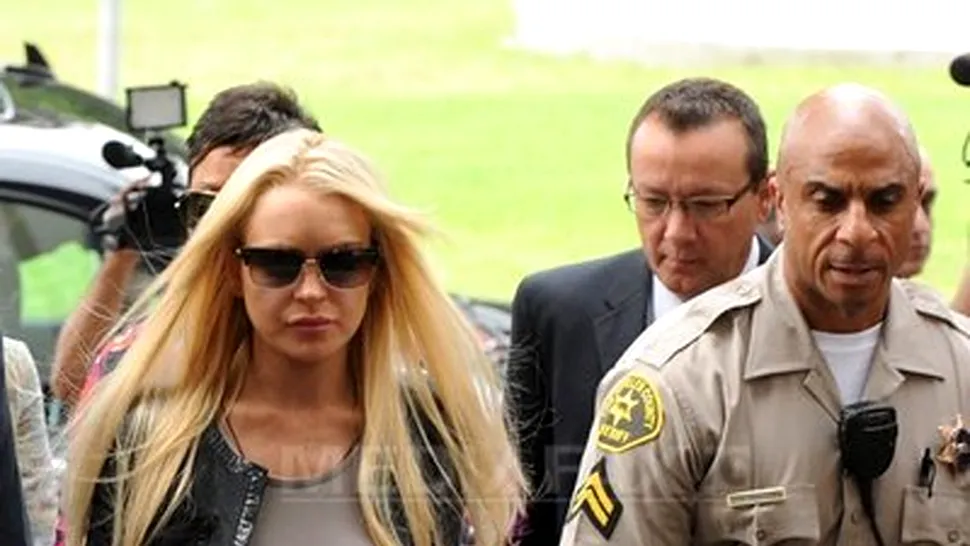 Lindsay Lohan a lovit un copil pe trecerea de pietoni