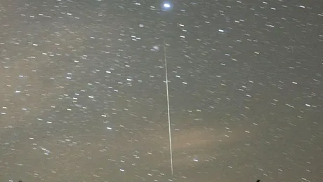 Ploaie de stele căzătoare, în această noapte, vizibilă și din România