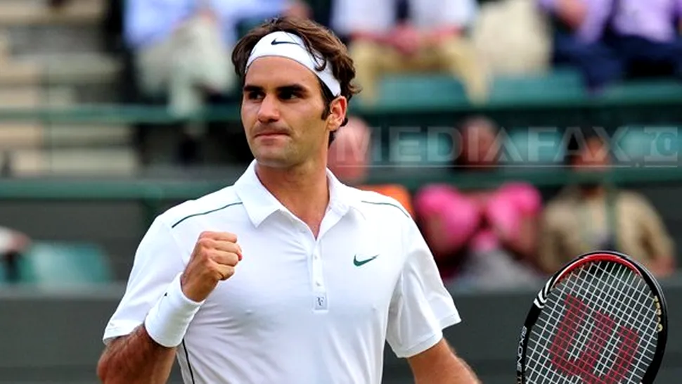Federer, a șaptea oară câștigător la Wimbledon