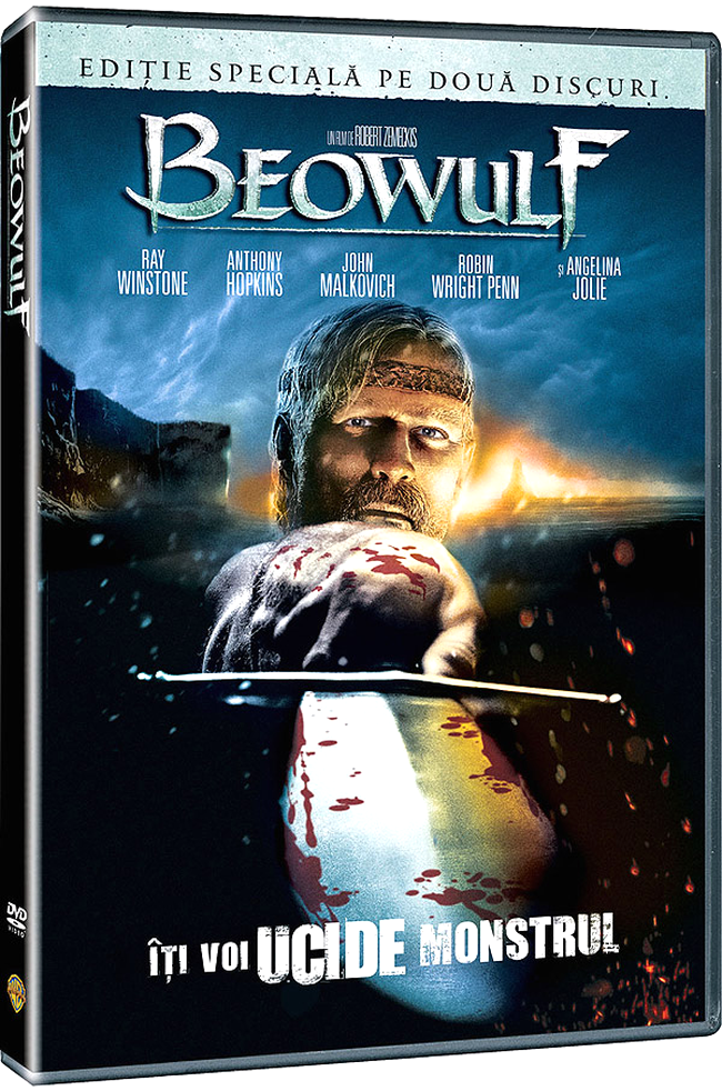 Coperta DVD-ului u filmul Beowulf