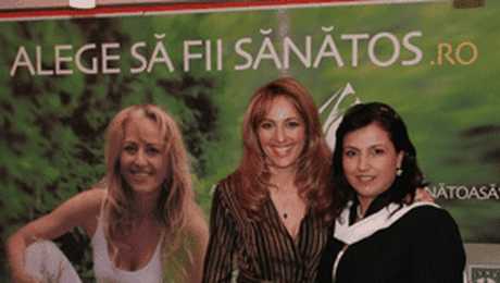 Lili Baaddi sustine campania „Alege sa fii sanatos”