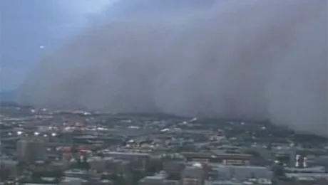 Furtuna de nisip spectaculoasa, in Phoenix – Arizona (Video)