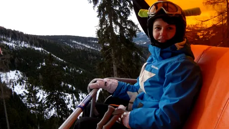 Raluca Arvat face sport şi în concediu