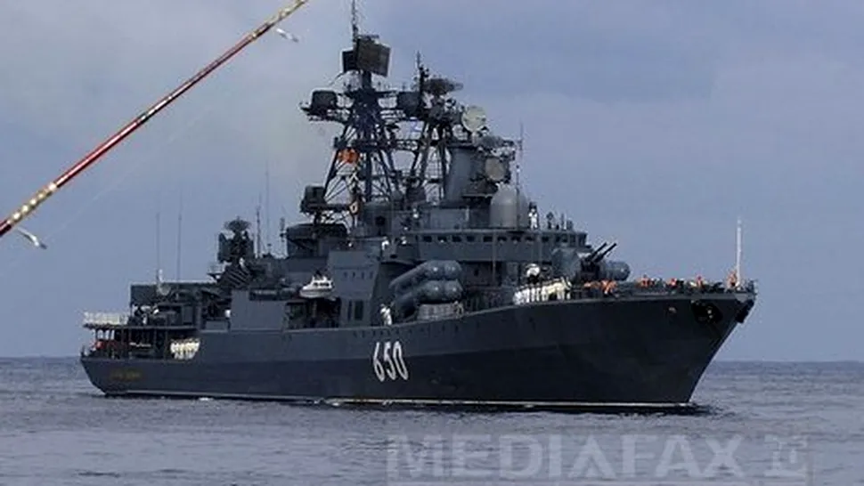 Rusia și China au efectuat manevre navale comune