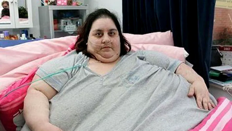 Cea mai grasa femeie din Marea Britanie a mancat pe ascuns pana a murit
