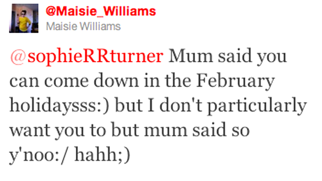Maisie Williams