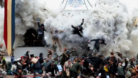 Numar record de figuranti pentru o scena din Sherlock Holmes II